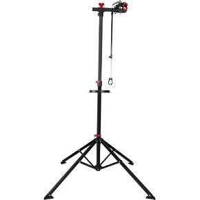 Bike Stand (Max 66lbs) Aluminum Bike Repair Stand Home Bicycle Mechanics Maintenance Workstand Foldable Rack Height Adjustable with Quick Release