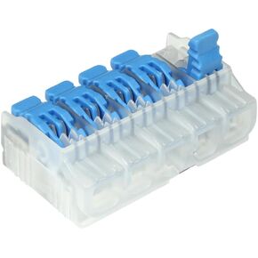 IDEAL Electrical 30-05L23 In-Sure Lever Wire Connector 3-Port, 50/Bag