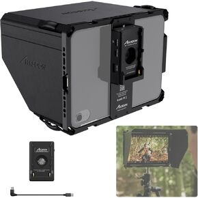 Accsoon PowerCage Mini Compatible with iPad Mini 7(A17 Pro)/iPad Mini 6, Work with NP-F Battery Plate Adapter, Keep iPad Charged, Adjustable Protection Case with SunHood, Compatible with iPad 8.3 inch