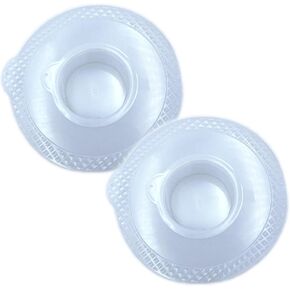 Mixer Bowl Covers for KitchenAid 6-7 Quart Bowl-Lift Stand Mixers Bowls. PE Material. Dishwasher Safe. Including Mixer Bowl Lid 2 Pack