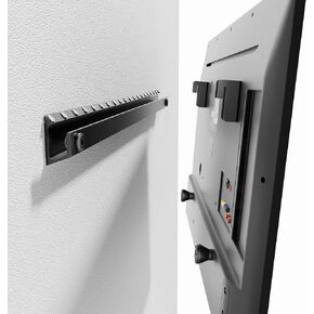 Auoace No Stud TV Wall Mount for 22-55 inch TVs, Drywall Studless TV Hanger Tilts Up to 5°, Low Profile Studless TV Wall Mount, Easy to Install for Bedroom, Living Room