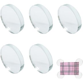 Glass Pattern Weights for Sewing, FUATY Fabric Weights for Pattern Cutting, Sewing Weight Cloth Dressmaking Pattern Making and Sample Cutting for Sewing Accessories (5 Pieces)