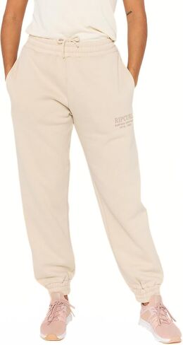 Rip Curl Women's Surf Staple Fleece Sweatpants with Elastic Waist and Cuffs in Saudi Arabia