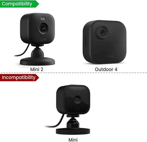 كابل تمديد طاقة بطول 50 قدم متوافق مع Blink Mini 2 وBlink Mini وBlink Outdoor 4 كاميرات - سلك شحن Micro USB بطول 15 مترًا مع محول USB C مقاوم للماء 30 سم وشاحن سريع 18 وات، أبيض in Kuwait