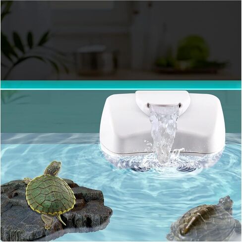UPETTOOLS Turtle Filter Internal Filter for Reptiles Tank Low Level Filter for Small Fish Tank Turtle Tank Shrimp Tank Amphibian Frog Crab in Saudi Arabia