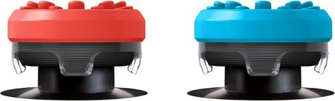 KontrolFreek Splash Performance Thumbsticks for Nintendo Switch Joy-Con Controller | Concave | Blue/Red in Kuwait