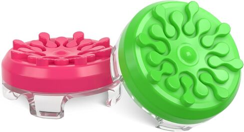 KontrolFreek Splash Performance Thumbsticks for Nintendo Switch Joy-Con Controller | Concave | Blue/Red in Kuwait