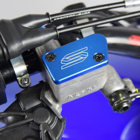 SCAR Front Brake Reservoir fluid Cap Cover Compatible with SHERCO BREMBO SE SEF SER SEFR 125 250 300 450 10-24 - Blue in Saudi Arabia