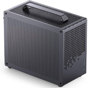 JONSBO/JONSPLUS Z20 Mesh White Micro-ATX Mini Tower Pc Case,with Detachable Carrying Handle, Mini Size, High-Performance Hardware Compatible, Support 240AIO, H160mm Cooler, White
