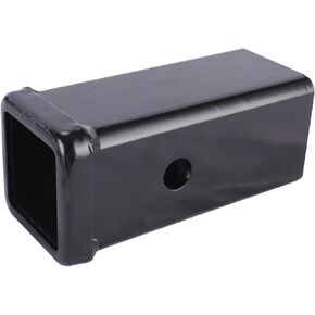Hitch Adapter: Heavy-Duty 2-1/2" to 2" Reducer Sleeve - 12" Long, Premium Carbon Steel Towing Adapter