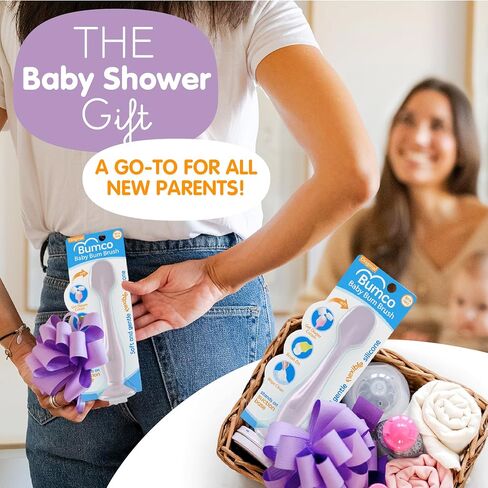 Diaper Cream Spatula - BPA-Free Diaper Bag Essentials, Soft Butt Spatula Baby, Mom-Invented Butt Paste Spatula, Bumco Diaper Cream Spatula, Flexible Diaper Cream Applicator, Bumco Baby Bum Brush in Saudi Arabia