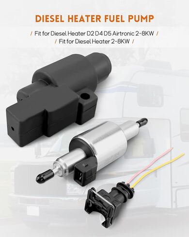 Diesel Heater Fuel Pump Fit for 2KW 3KW 5KW 8KW Diesel Parking Heater 12V in Saudi Arabia