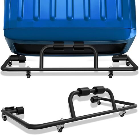 Car Door Storage Rack Bracket Hangers Holder Compatible with 1987-2024 Jeep Gladiator JT & Wrangler JK JL TJ YJ JKU Sliding Stand Cart Movable for 2/4 Door-Black in Kuwait