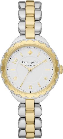 Kate Spade New York Women's Monterey Three-Hand Gold-Tone Stainless Steel Mesh Band Watch (Model: KSW9056) in Kuwait