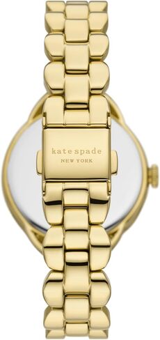 Kate Spade New York Women's Monterey Three-Hand Gold-Tone Stainless Steel Mesh Band Watch (Model: KSW9056) in Kuwait