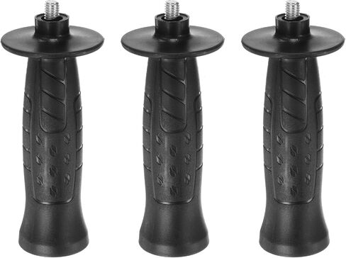 HARFINGTON 3pcs Angle Grinder Side Handle 10mm Thread 102mm Length Plastic Non-Slip Angle Grinder Handle Replacement Auxiliary Sander Handle Tool in Saudi Arabia