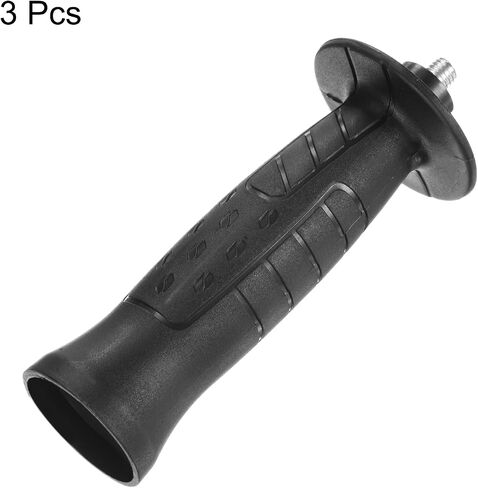 HARFINGTON 3pcs Angle Grinder Side Handle 10mm Thread 102mm Length Plastic Non-Slip Angle Grinder Handle Replacement Auxiliary Sander Handle Tool in Saudi Arabia