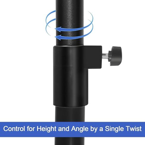 Starlink Gen 3 Tripod Stand, Adjustable Heavy-Duty Mount, Supports Gen 3/V4 and Standard Kickstand Dish, Height Adjustable from 2 to 4.5 Feet, Comes with Slide-In Pipe Adapter in Saudi Arabia