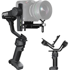 ZHIYUN 3-Axis Gimbal Stabilizer for Mirrorless Camera，More Professional Camera Gimbal with 1.22" Color Screen, Bluetooth