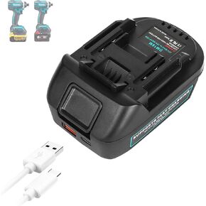 MT18ML Battery Adapter Compatible for BL1830 18V Lithium-ion Battery Convert to Milwaukee M18 18V Lithium-ion Battery Compatible for Milwaukee 18V Cordless Power Tools