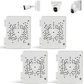 【PTZ/Bullet Camera Junction Box】 Universal Security Camera Junction Box ABS Plastic Waterproof Hide Cable Boxes CCTV Mounting Brackets