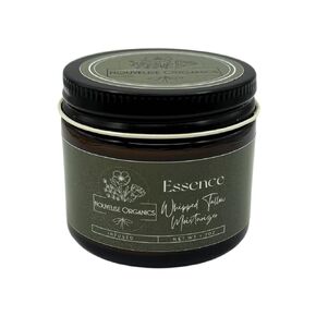 Nouvelise Organics: مرطب الشحم المخفوق المصنوع يدويًا من ESSENCE - 100% من الشحم العشبي، وزيت الجوجوبا العضوي، وزيت ثمر الورد العطري العضوي، وزيت زهر البرتقال العطري العضوي | (1.7 أوقية)