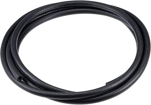 DMiotech 1/4 "ID 1/2" OD 3.3ft خط الوقود خرطوم نظام الوقود المطاطي خرطوم المحرك الأسود للغاز والديزل والوقود وزيت المحرك والهيدروليكي in Saudi Arabia