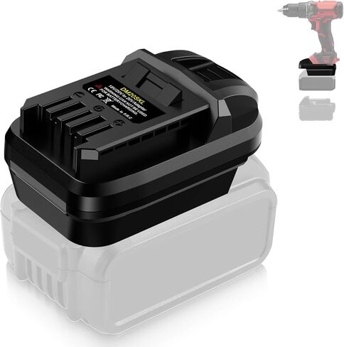 Battery Adapter for Hitachi 18V Battery & for Metabo HPT 18V Battery Cordless Tool Fit for DeWalt 20V Battery & for Milwaukee M18 18V Battery Use Convert for Metabo HPT 18V Slide Battery(Adapter Only) in Saudi Arabia