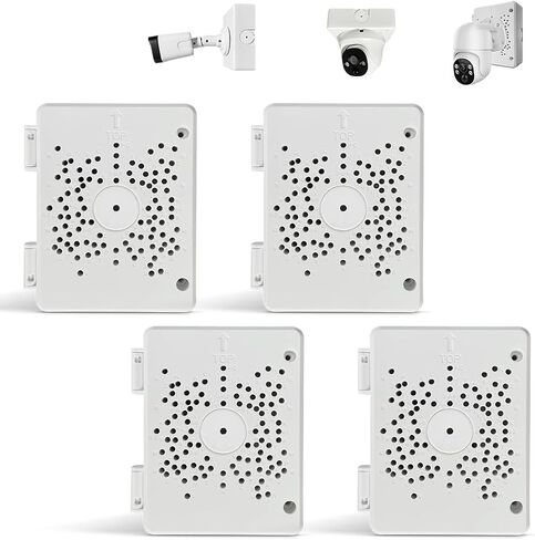 【PTZ/Bullet Camera Junction Box】 Universal Security Camera Junction Box IP Camera Mounting Brackets ABS Plastic Waterproof Hide Cable Boxes in Saudi Arabia