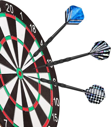 Accmor Steel Tip Darts, Professional Metal Darts, Darts Metal Tip Set, Metal Darts for Dartboard,18 pcs in Kuwait