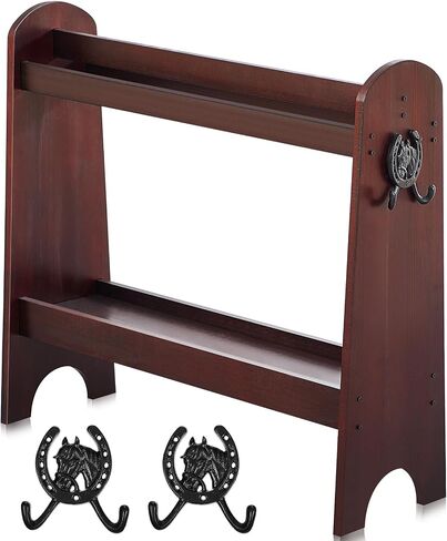 Pine Wood Saddle Rack Saddle Stand for English and Western Saddles Horse Tack Organizers Horse Supplies Accessories Equipment for Displaying Trophy Saddles at Home in Saudi Arabia