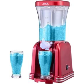 VEVOR Slushy Machine for Home, 34oz Tank Home-use Margarita Machine, Smoothie Frozen Drink Maker with Food-grade Materials, Slushie Machine for Home DIY, Kids' Parties, Black