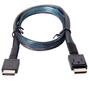 Sintech OCuLink SFF-8611 PCIe PCI-Express 4i to OCuLink SFF-8611 Data Extension Cable 50cm