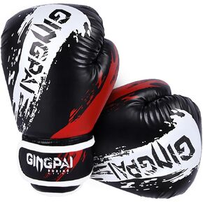 Boxing Gloves for Men Women Kids,PU Leather UFC Training Mitts Gloves for MMA Punching Bag,Kickboxing,Muay Thai Sparring Fighting Gloves