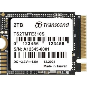 Transcend M.2 NVMe SSD 1TB 2230 PCIe Gen4x4 Max Read: 5,000MB/s Max Write: 3,500MB/s M Key TS1TMTE310S, for Steam Deck, ROG Ally, Surface