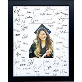 Letter Board Picture Frame - Customizable Letter Board Photo Frame - 4x6 Personalized Photo Frame with Letters - Includes 170 charachters; Graduation, Baby Gift