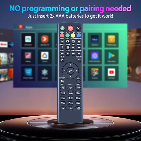 V3 Pro Replacement Voice Remote Control Compatible with vSeeBox V5 Pro / V3 Plus/V3 Pro / V2 Pro / V1 Pro/V1 Max/Elite/Max in Saudi Arabia