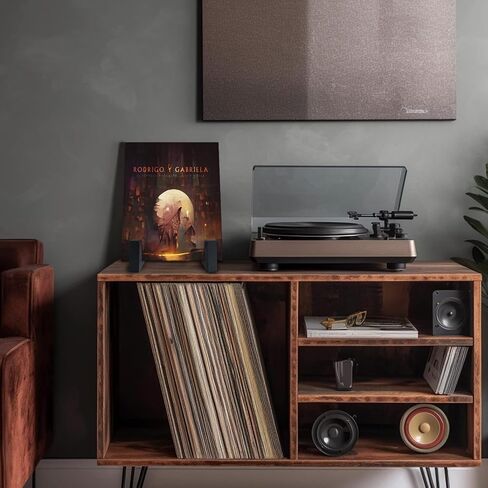 Record Holder, Wooden Vinyl Record Storage, Wood Album Holders for Vinyl Records in Saudi Arabia