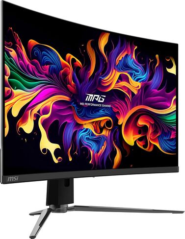 MSI MPG 271QRX QD-OLED, 27 OLED Gaming Monitor, 2560 x 1440 (QHD), OLED 0.03ms Response time, 360Hz, True Black HDR 400, HDMI, DP Port, USB Type C, Tilt, Height in Saudi Arabia