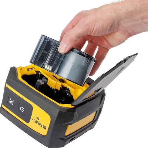 مجموعة طابعة الملصقات المحمولة Brady M410 مع برنامج معرف المنتج والسلك، وحقيبة الحمل، وبطارية قابلة لإعادة الشحن والشاحن، وحوامل مغناطيسية وأدوات مساعدة، 11.5 بوصة ارتفاع × 6 بوصة عرض × 3.5 بوصة ارتفاع in Saudi Arabia
