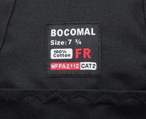 BOCOMAL Welding Cap High Deep CAT2 Flame Resistant Midweight 6 pannel Welder Caps in Kuwait