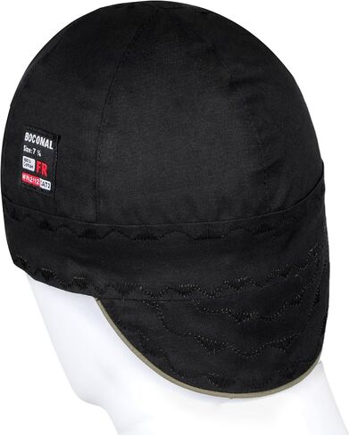 BOCOMAL Welding Cap High Deep CAT2 Flame Resistant Midweight 6 pannel Welder Caps in Kuwait