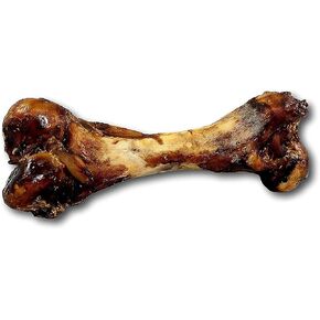 Meaty Dog Bone Treat - Large 100% Natural Pork Chews for Dogs Dog Bones for Aggressive Chewers (Pork, 2 Count)