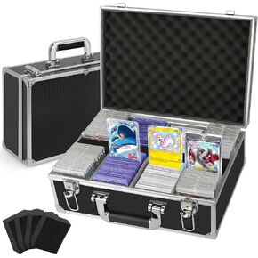 Toploaders Storage Box for 540+ 3" x 4" 35pt Rigid Card, Sports Card Storage Case Trading Card Storage Box Waterproof Protective Top Loaders Storage Hard Case Holds 120+ One Touch Magnetic Card Holder