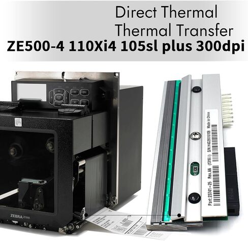 P1004232 رأس طباعة جديد لـ Zebra ZE500-4 / 110Xi4 / 105SL Plus طابعة حرارية OEM استبدال 300 ديسيبل متوحد الخواص in Kuwait