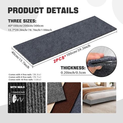Cat Scratch Couch Furniture Protector, Adhesive Cat Scratch Pad Deterrent for Furniture, DIY Climbing Cat Scratcher Couch Protector from Cat Claws Scratching for Indoor Cat(Cream White, 78.7x15.8Inch) in Saudi Arabia