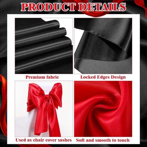 12 Pcs Satin Table Runners Graduation Multi Color 12 x 108 Inch Long Satin Silk Table Runner Colorful for Party Easter Wedding Birthday Banquet(Pink, Blue, Yellow, Green, Orange, Violet) in Kuwait