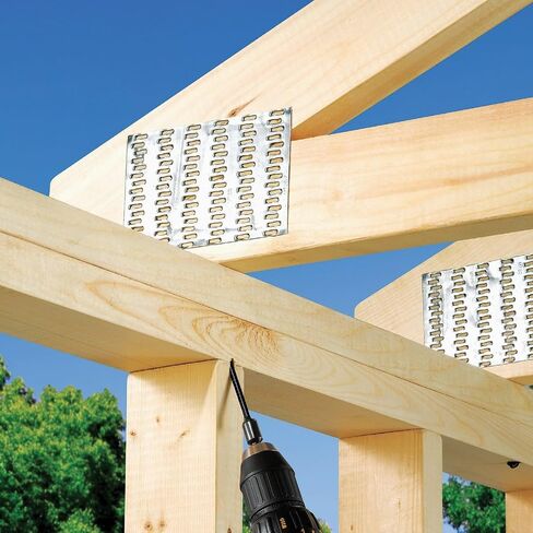FastenMaster FMTLOK08-12 TimberLOK Heavy-Duty Wood Screw, 8 Inches, 12-Count,Black in Saudi Arabia