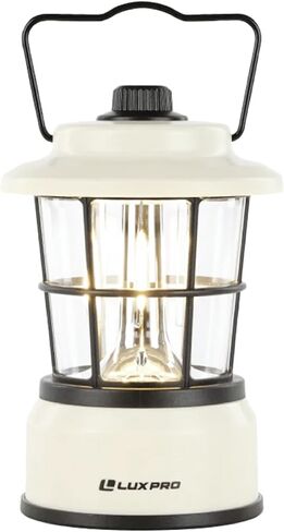 LUXPRO LP1535 265 Lumen Retro LED Lantern - Battery-Powered Emergency Lantern - LED Lamp for Power Outages, Emergency Kit, or Survival Pack - Blue - 2-Pack in Saudi Arabia