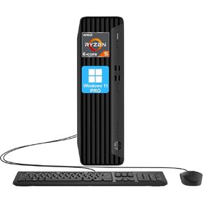 HP Elite Desk 600 G9 SFF Business Desktop Computer, 16-core Intel Core i7-13700 Processor, 64GB DDR5, 1TB SSD, 2 Display Port + 1 HDMI, WiFi, RJ-45, Wired KB& Mouse, Windows 11 Pro